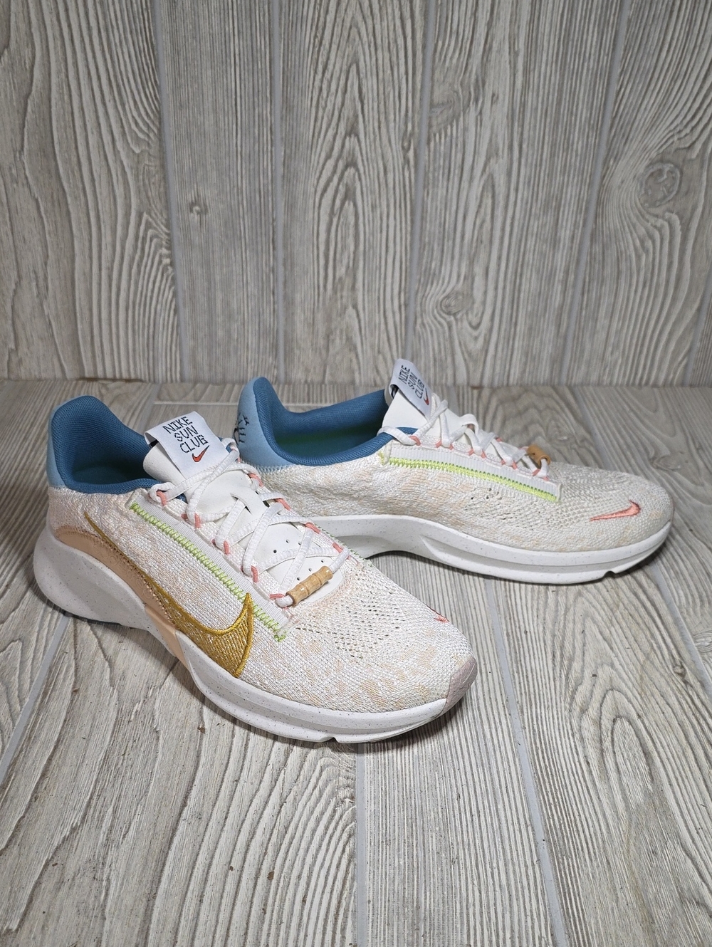 Nike SuperRep Go 3 Flyknit Next Nature Sun Club Sneakers Womens Size 8.5 NWT